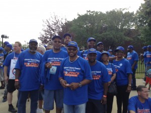 The Members of Local 332 with Business Manager Sam Staten Jr at the Labor Day Parade! 